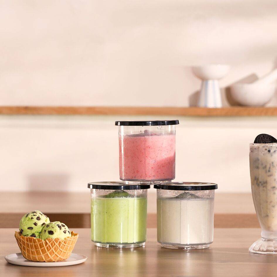 3 bols de 480 mL avec couvercles XF60W0F0