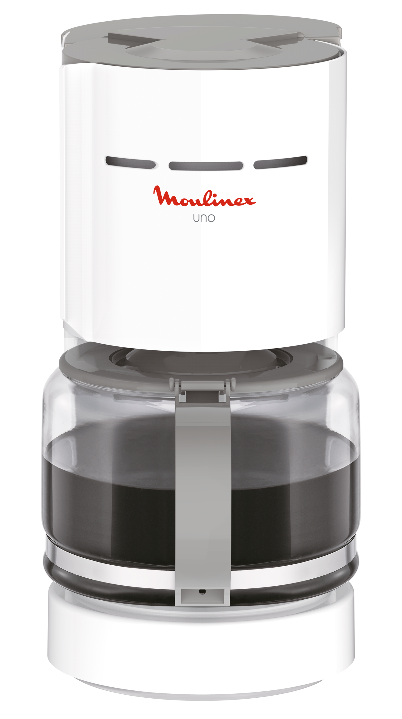 CAFETIÈRE À FILTRE UNO MOULINEX POIVRE ET SEL FG121110