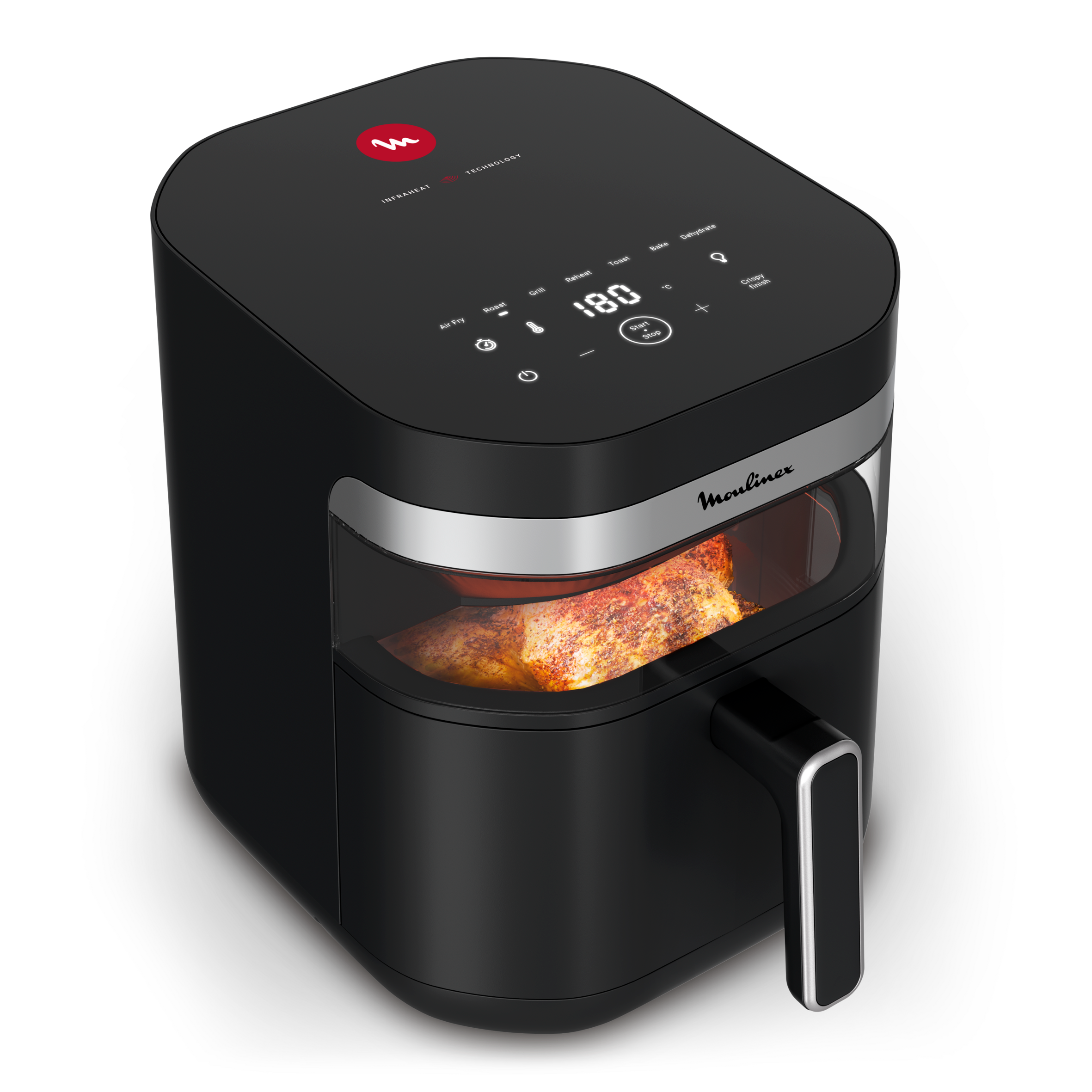 Easy Fry Infrared, air fryer, krokante resultaten, infraroodtechnologie