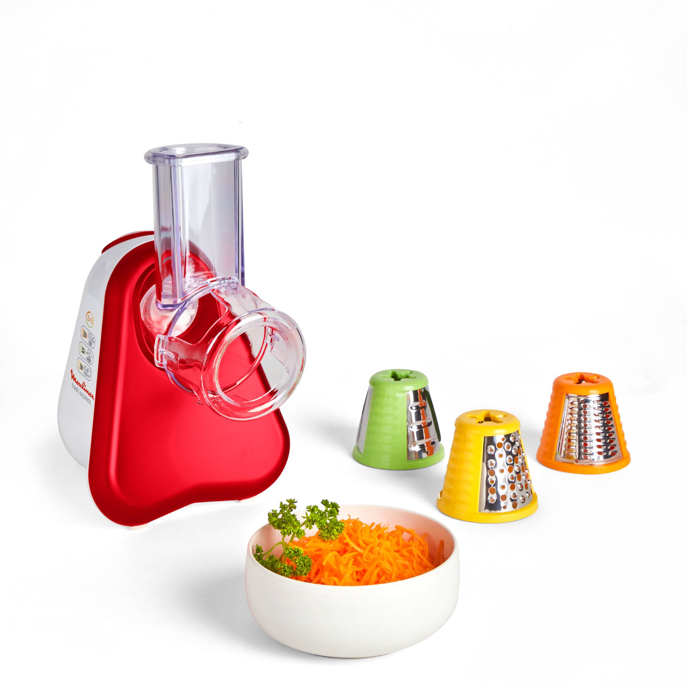 Fresh Express DJ753510 Groentesnijder - 150W- 3 accessoires