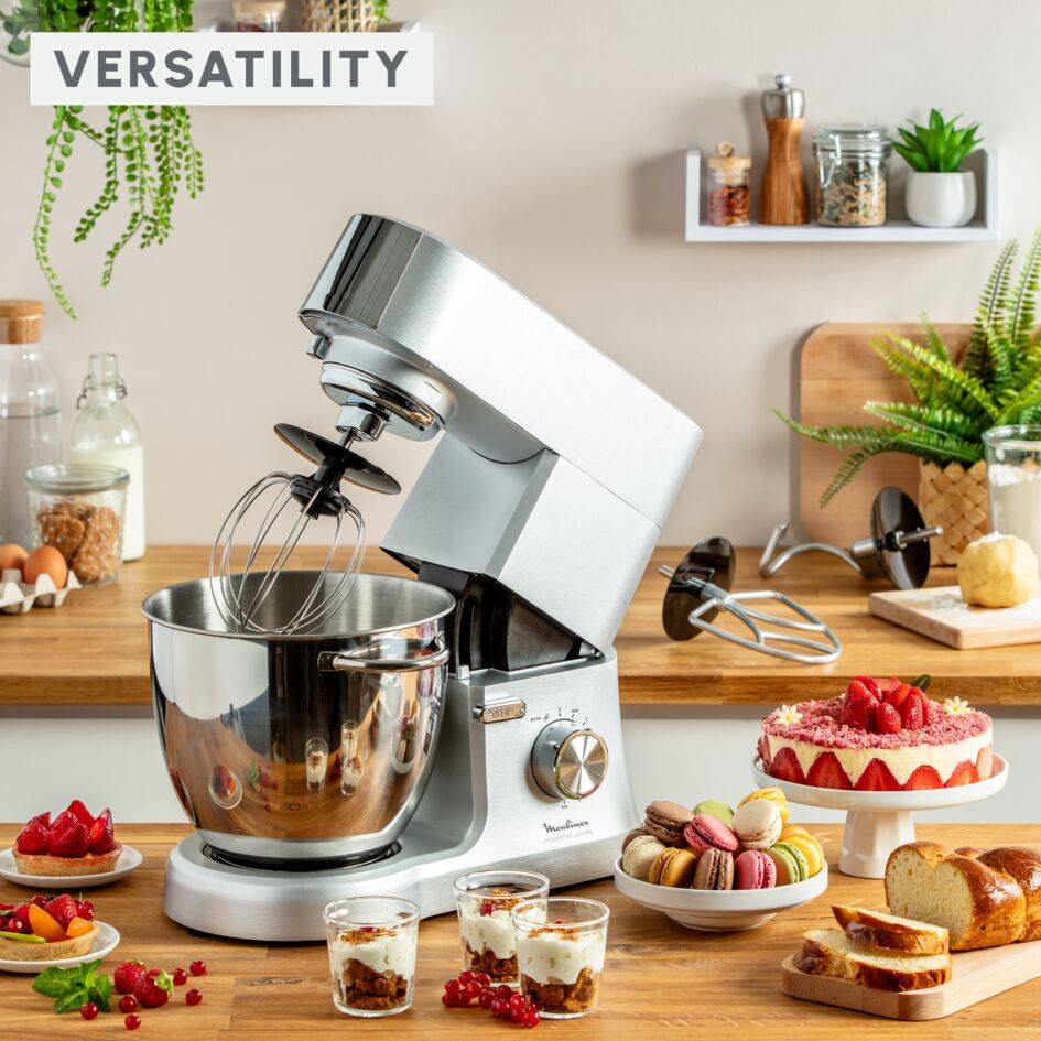 MasterChef Grande QA810D01 Keukenrobot - 1.500W - 5 accessoires - 10 snelheden + pulse