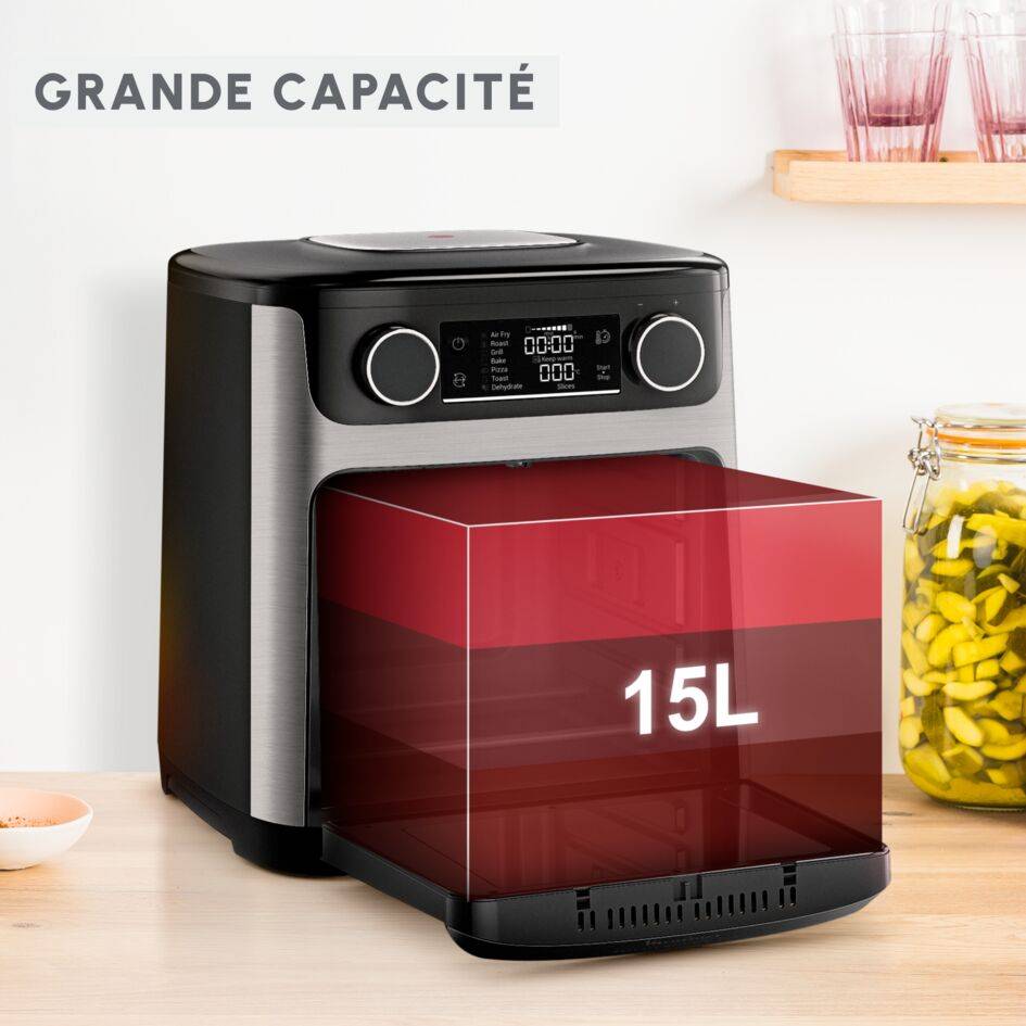 Easy Fry Multifunction AL556DF0 Air fryer 9-in-1 - 9 programmes - 15 L