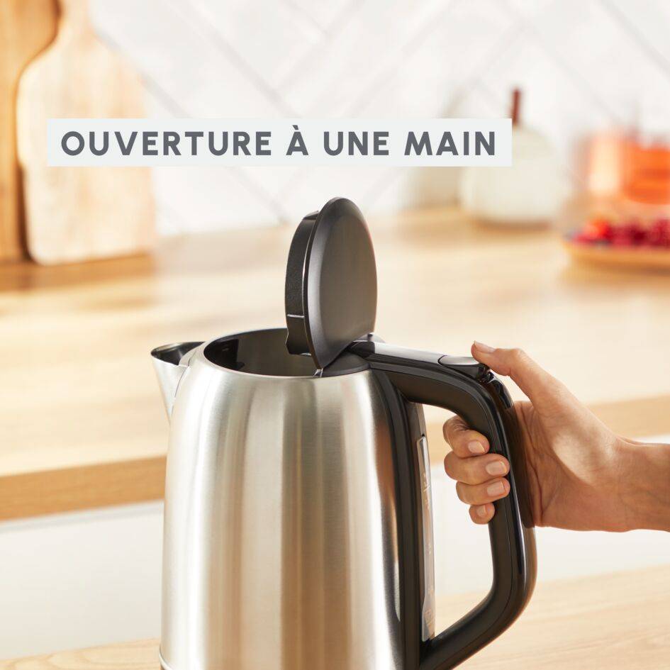 Subito, Bouilloire électrique, Indicateur 1&nbsp;tasse, Ouverture à une main