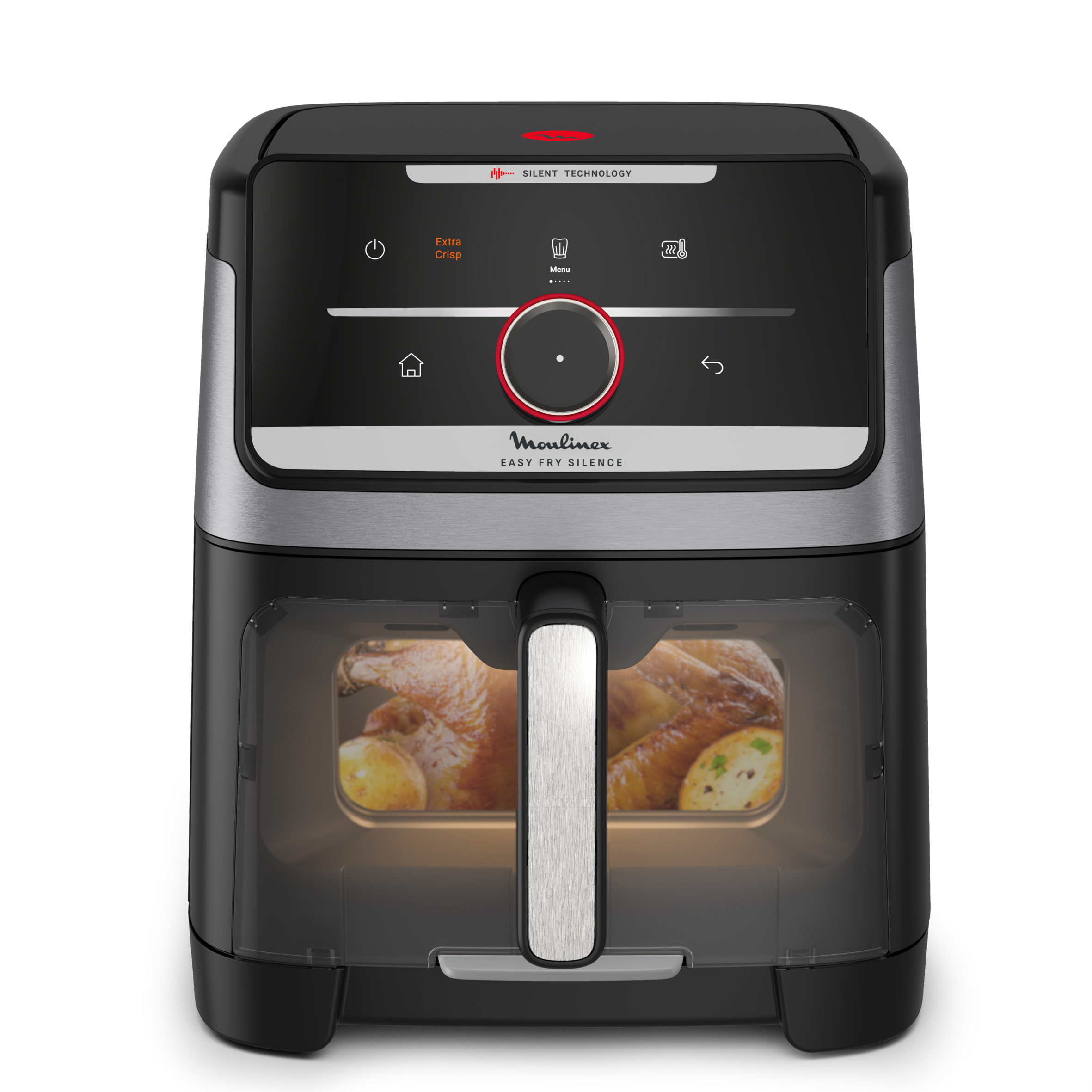 Easy Fry Smart & Silence XXL EZ876DF0 Air fryer - Smart Assist - 7L - Technologie Silencieuse