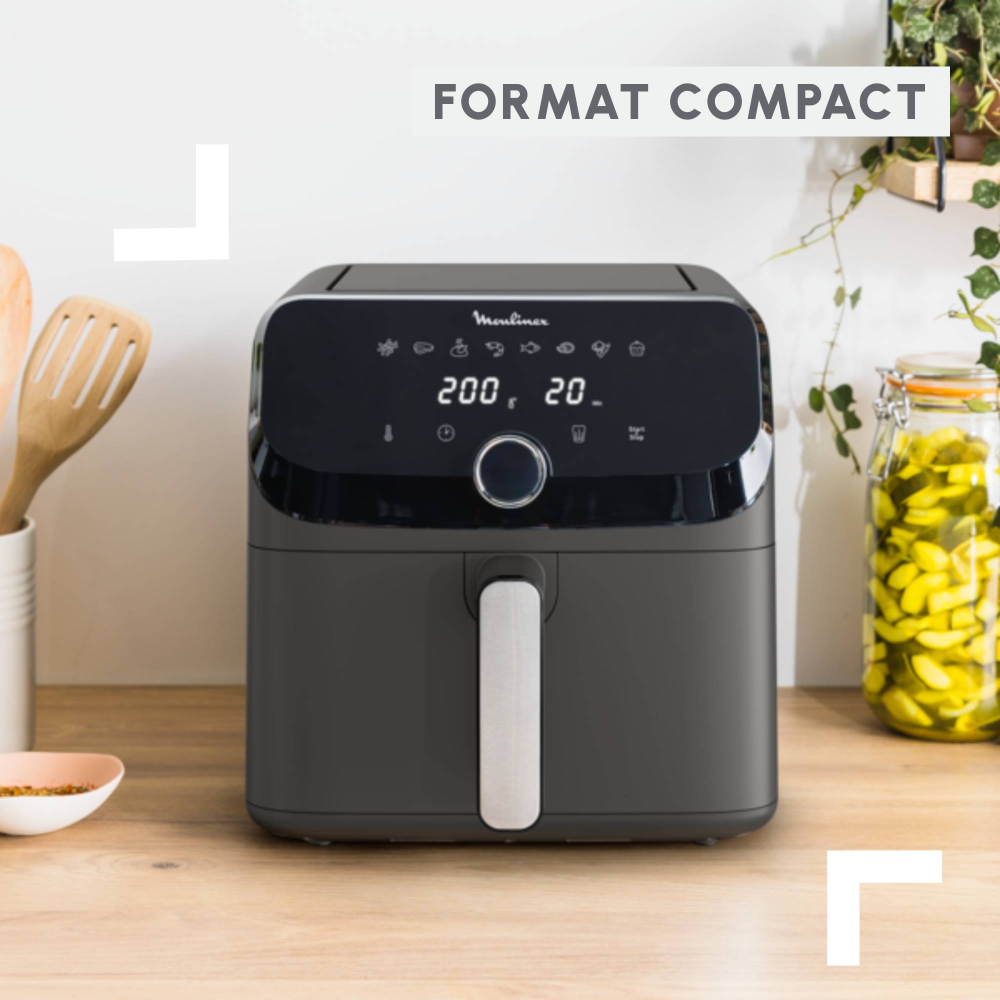 Easy Fry Mega EZ855HF0 Air Fryer - 8 programmes - 7.5 L