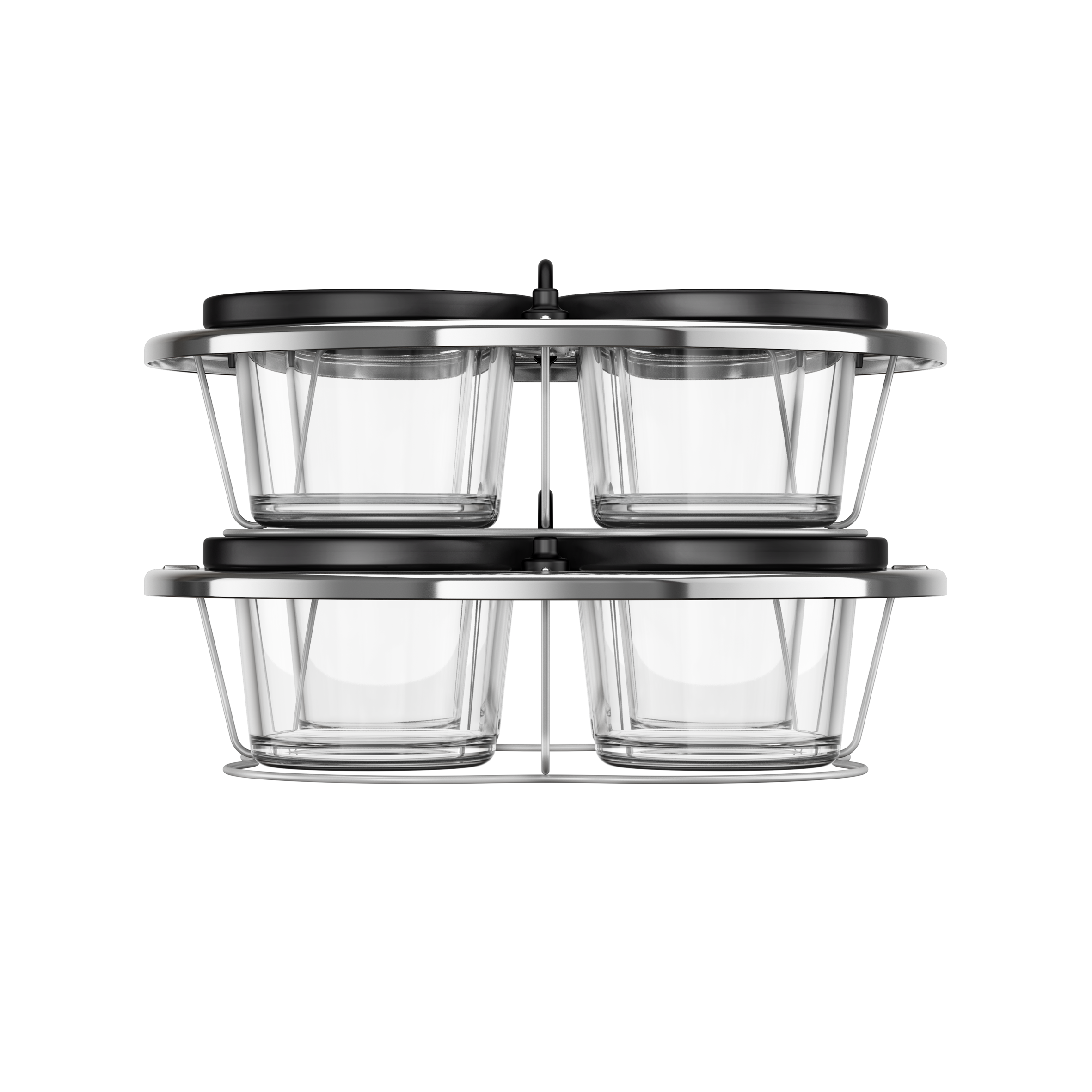 Cookeo XA6140E0 Set van 8 stapelbare Cookeo-glaasjes