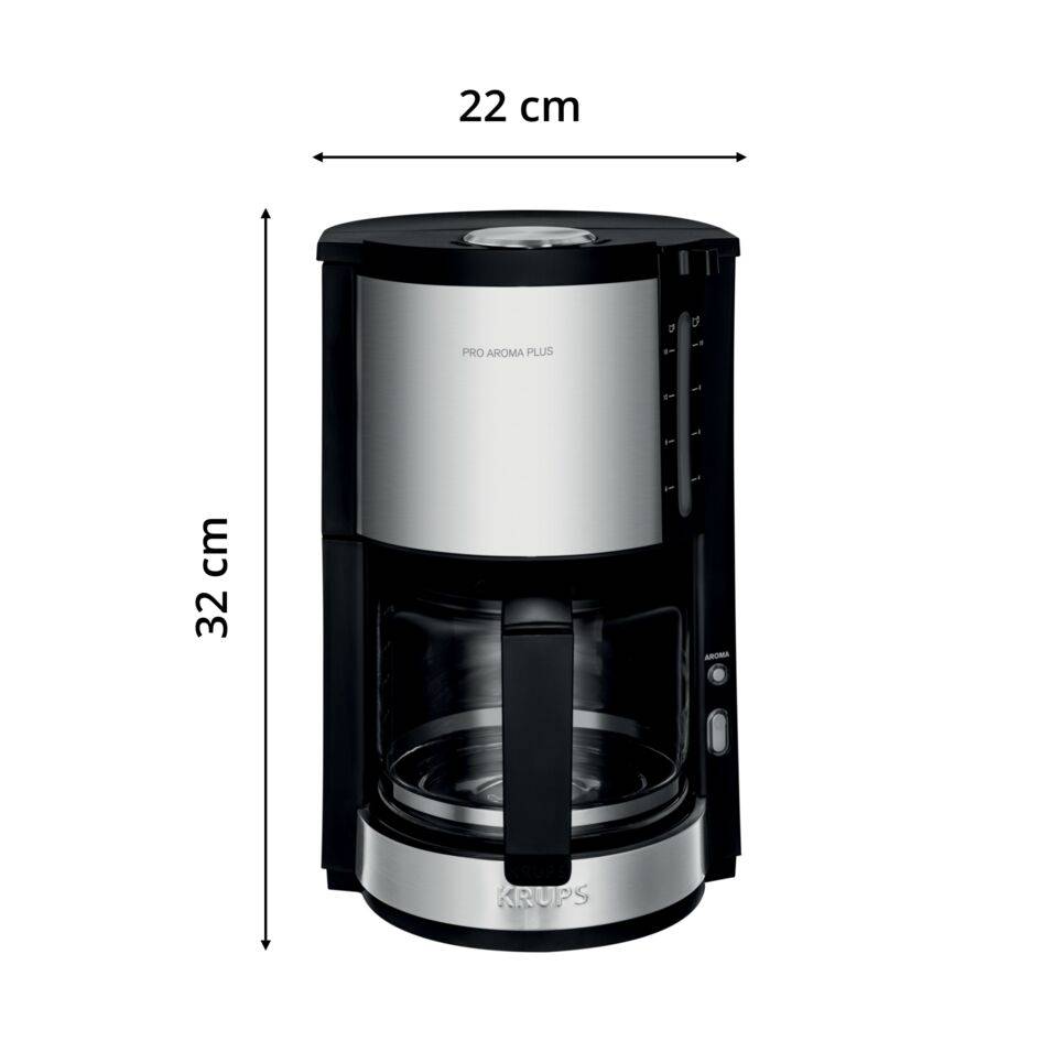 Pro Aroma Plus KM321010 Koffiezetter met filter -  15 tassen