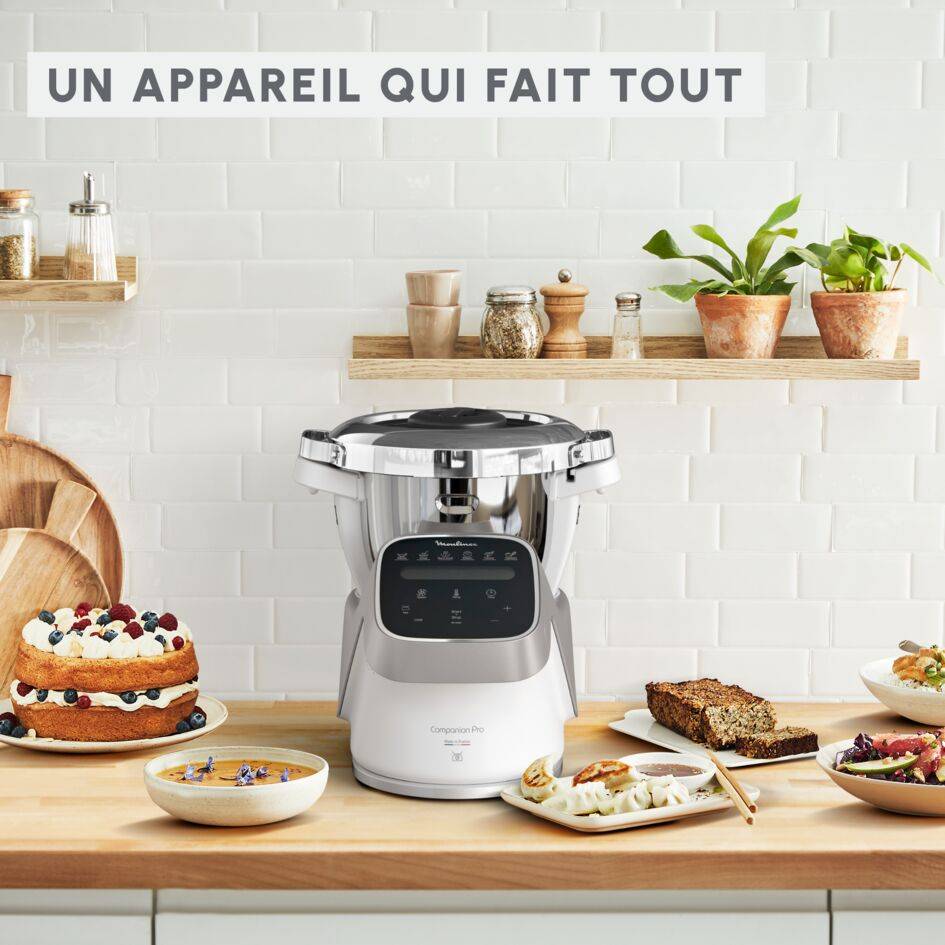 Companion Pro HF850810 Robot cuiseur - 12 programmes - 6 accessoires