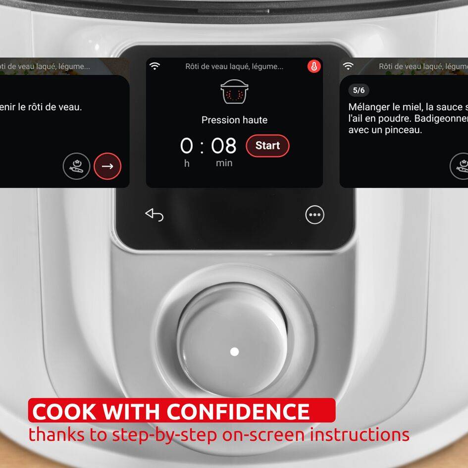 Cookeo Simplicity, multicooker, snelkookpan, stap-voor-stap begeleiding