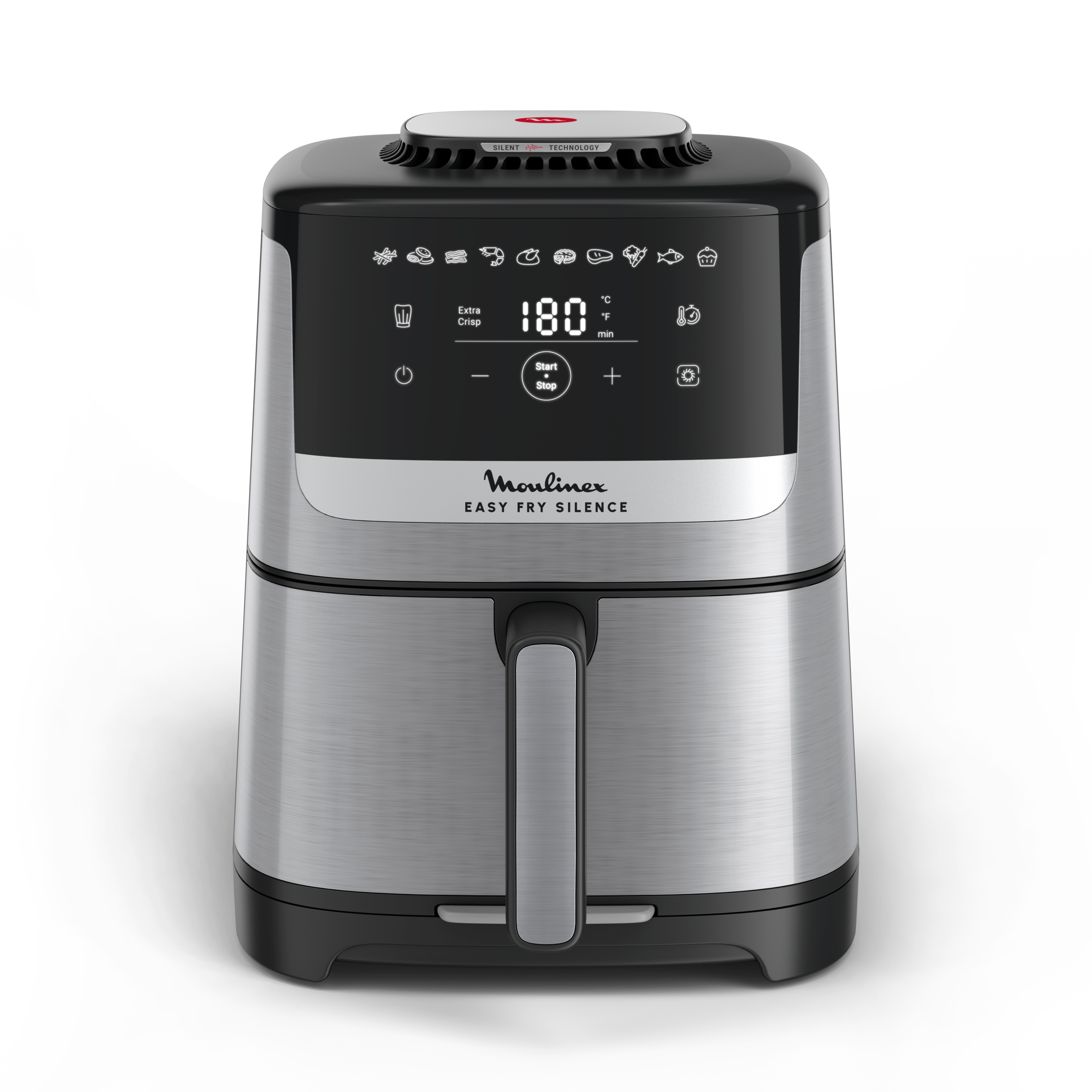 Easy Fry Silence air fryer EZ552DF0 - Air fryer- 5L - Stille technologie