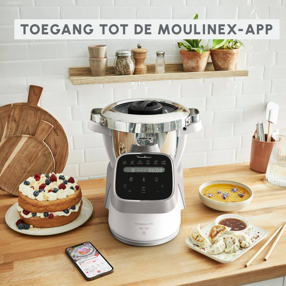 Companion Pro HF850810 Kookrobot - 12 programma's - 6 accessoires