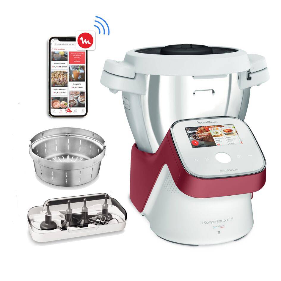 i-Companion Touch XL YY4619FG Robot cuiseur - 12 programmes - 5 accessoires