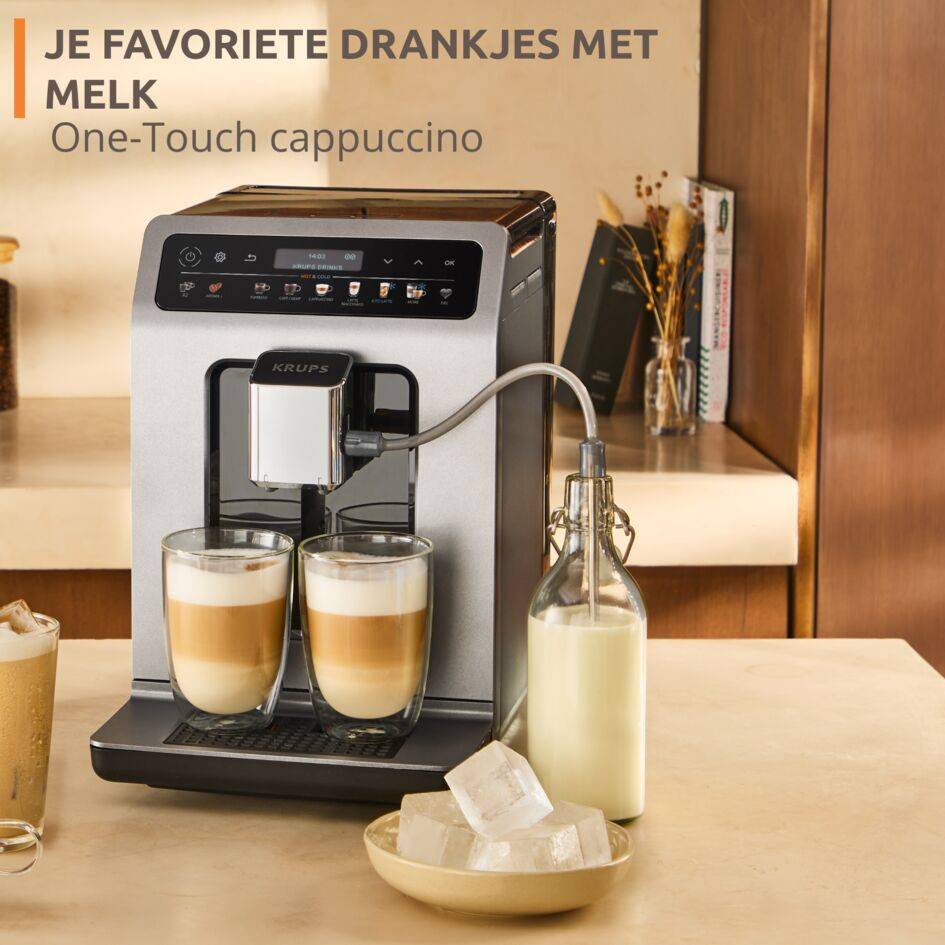 Evidence Hot & Cold EA898DF1 Volautomatische espressomachine - 18 recepten voor warme en koude bereidingen