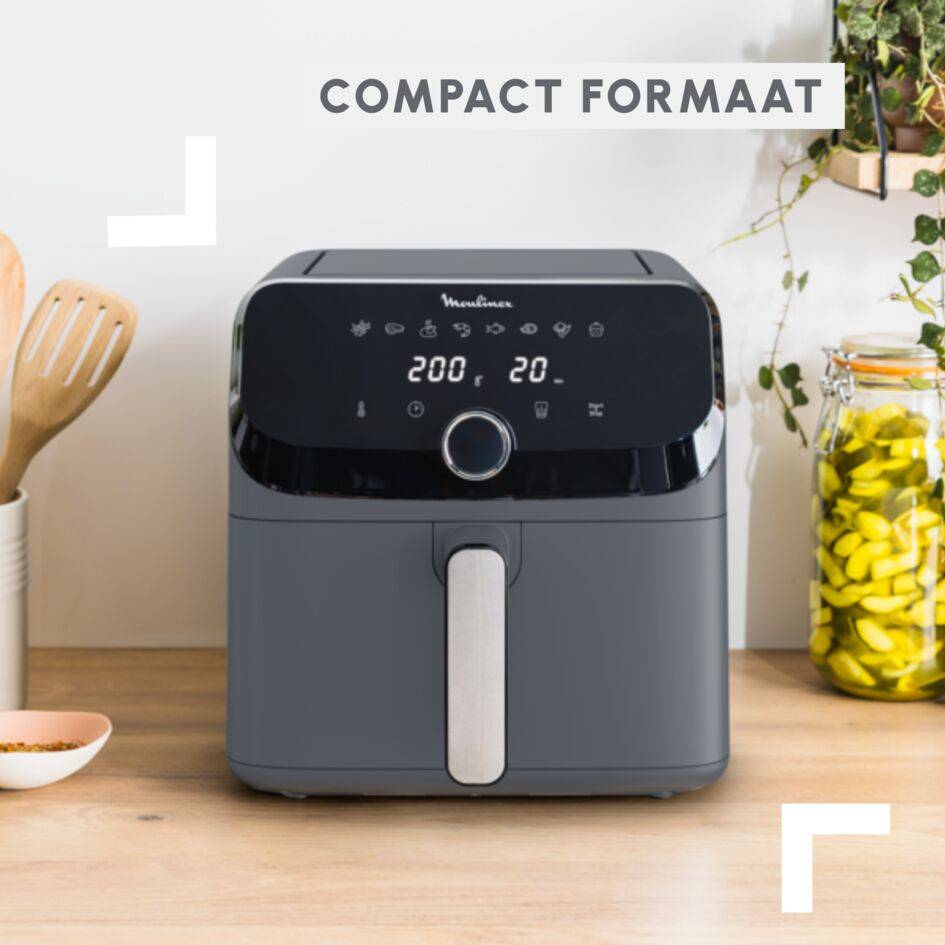 GEREVISEERD - Easy Fry Mega EZ855BF0 Air fryer - 8 programma's - 7.5 L