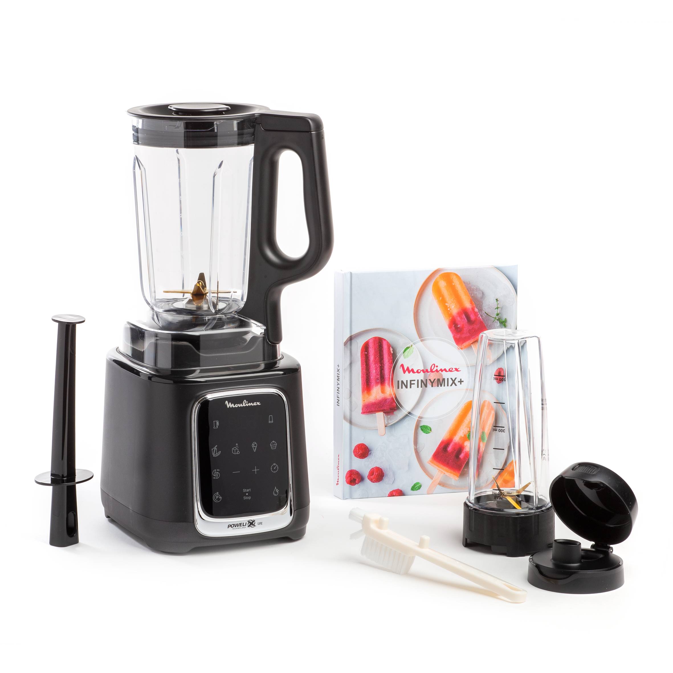 InfinyMix+ LM91HD10 High-speed blender - 1.600W - 6 programma's - 2,6L
