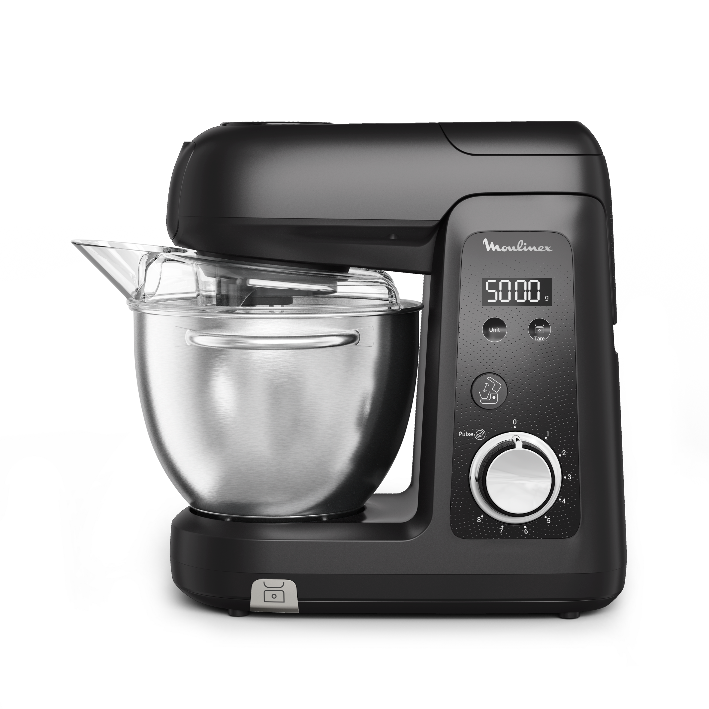 Bake Partner QA5458F1 Robot pâtissier - 1100 W - 5 accessoires - 4,6L - 8 vitesses