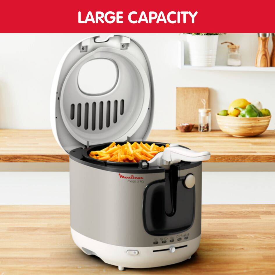 Mega AM480070 Friteuse - 2100W - 2 kg