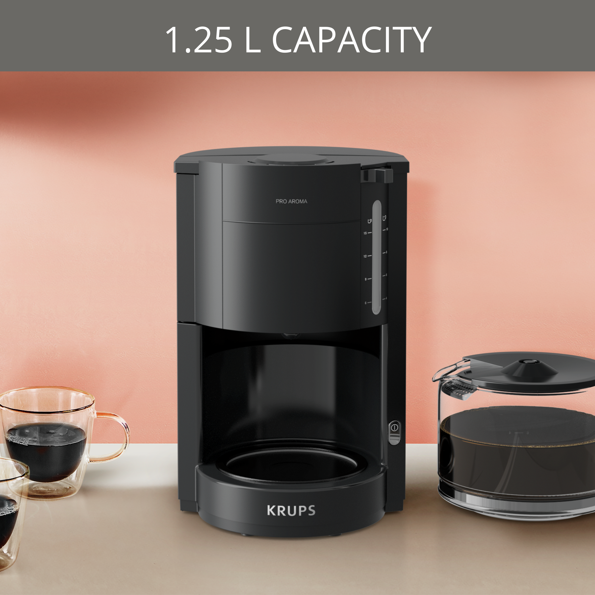 Pro Aroma F3090810 Koffiezetter met filter -  15 tassen