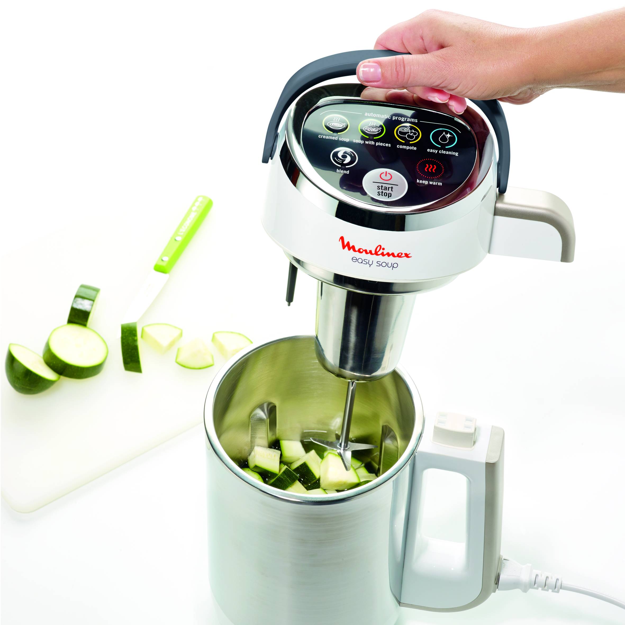 Easy Soup LM841B10 Blender chauffant - 1.000W - 5 programmes - 1,2L