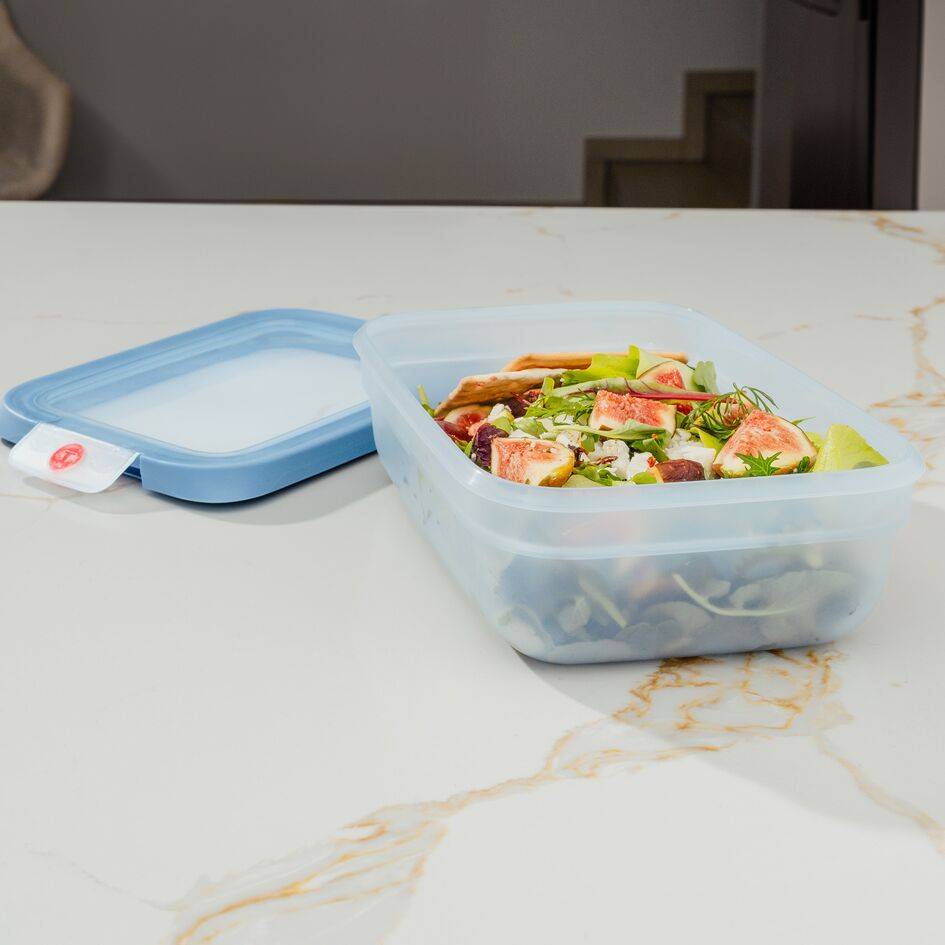 OneClick N1210810 Bewaardoos - 1,2L - Rood