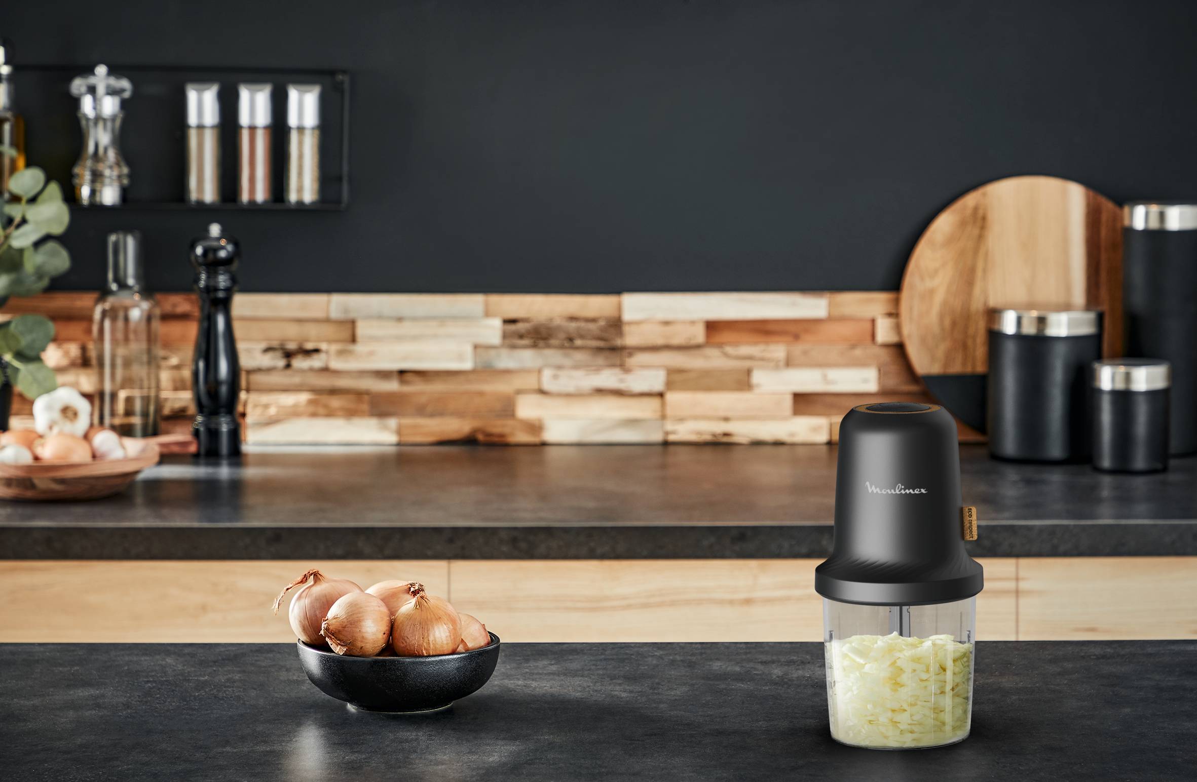 Eco Respect AT80E810 Hachoir - 500W - 3 fonctions