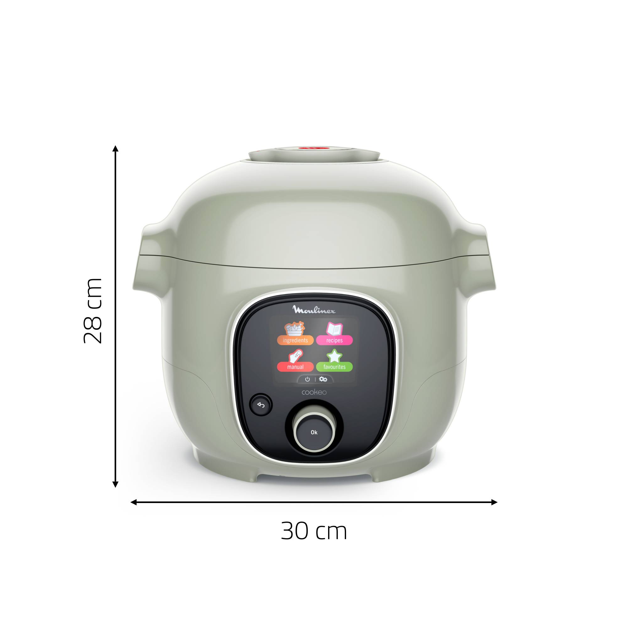 Cookeo Mini Eco-design CE88E310 Multicuiseur intelligent haute pression - 6 programmes - 150 recettes