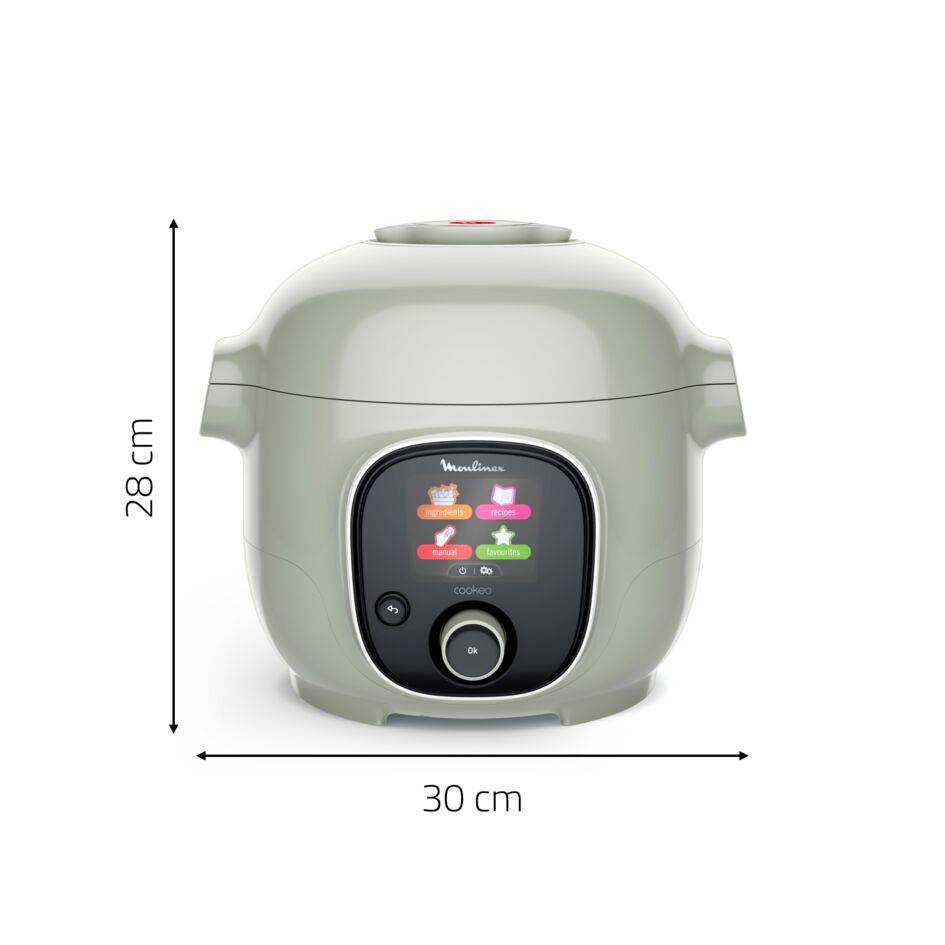 Cookeo Mini Eco-design CE88E310 Intelligente hogedruk multicooker - 6 programma's - 150 recepten
