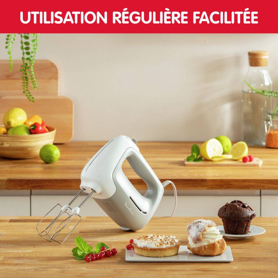 Prep'Mix HM450B10 Batteur - 450W - 4 accessoires