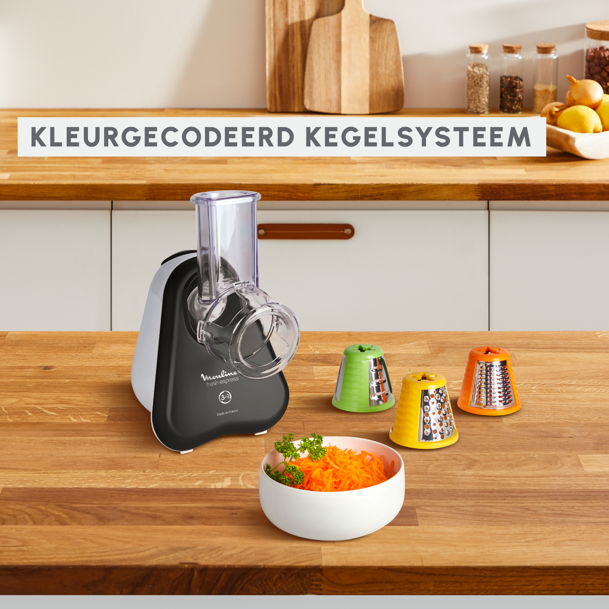Fresh Express 3-in-1 groentesnijder