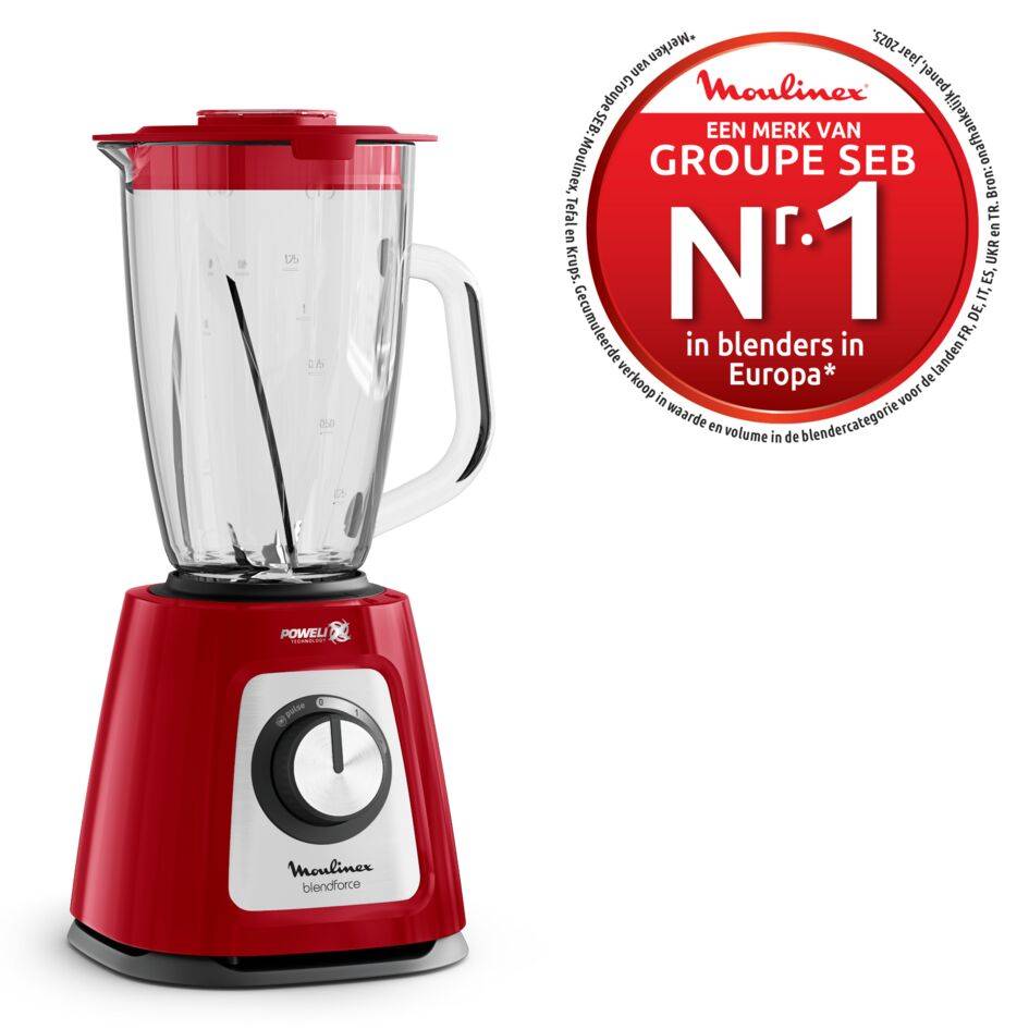 BlendForce LM430510 Blender - 800W - 3 snelheden - 1,75L