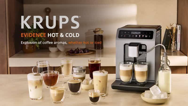 Evidence Hot & Cold EA898DF1 Volautomatische espressomachine - 18 recepten voor warme en koude bereidingen