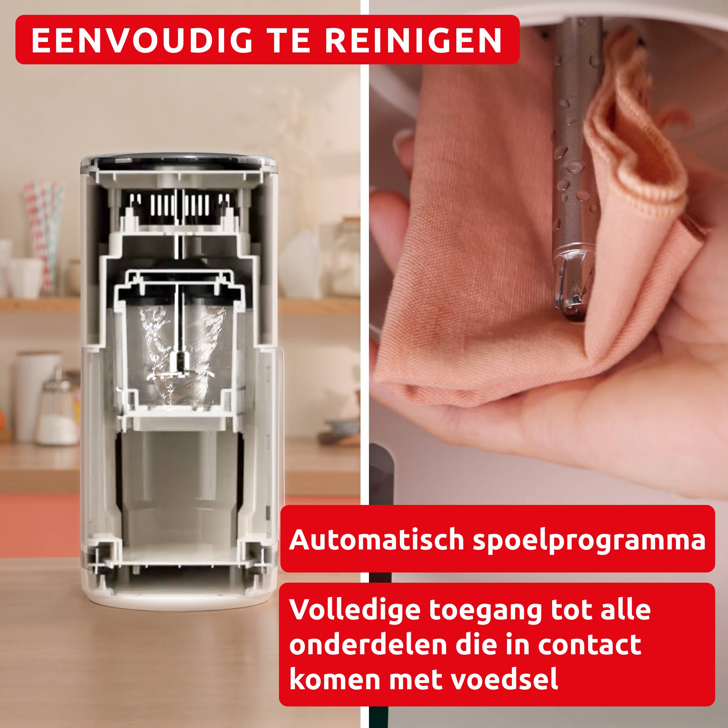 Dolci MJ602AF0 Ijsmachine - 10 programma's in 1 - automatisch spoelprogramma