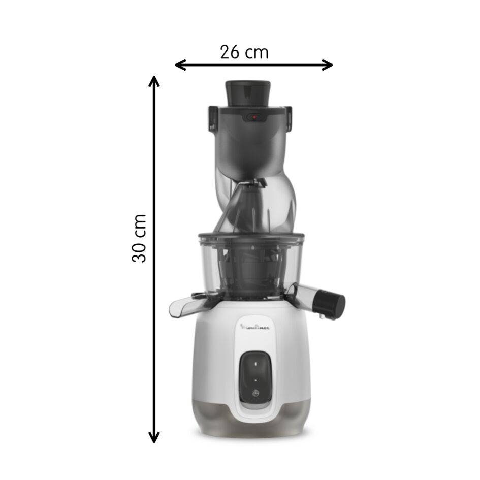 Ultra Juice ZU600110 Extracteur de jus - 200W - Fonction EasyClean - Tube d'alimentation XL