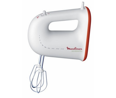 batteur accessimo blanc/rouge