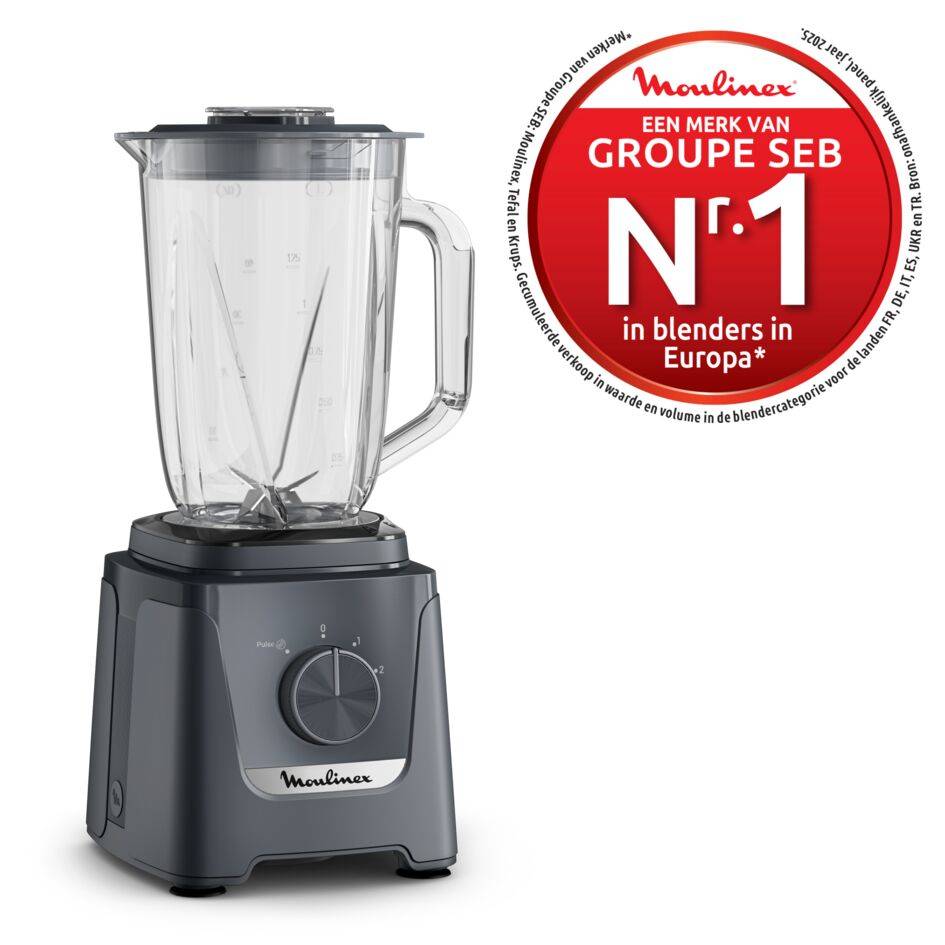 BlendForce LM585BF0 Blender met Powelix Cyclonic-technologie - 600W - 2 snelheden - 1,25 L