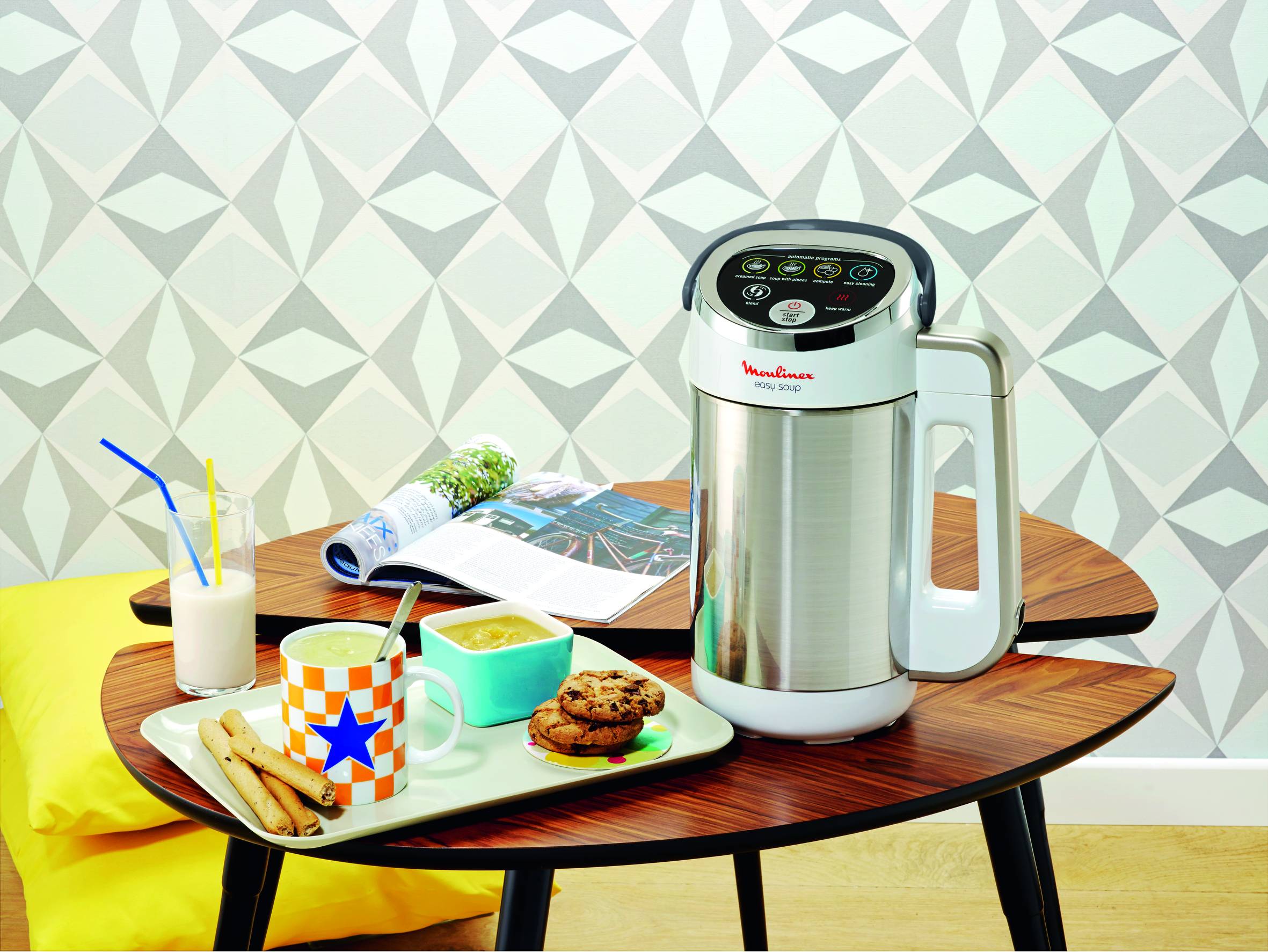 Easy Soup LM841B10 Blender chauffant - 1.000W - 5 programmes - 1,2L