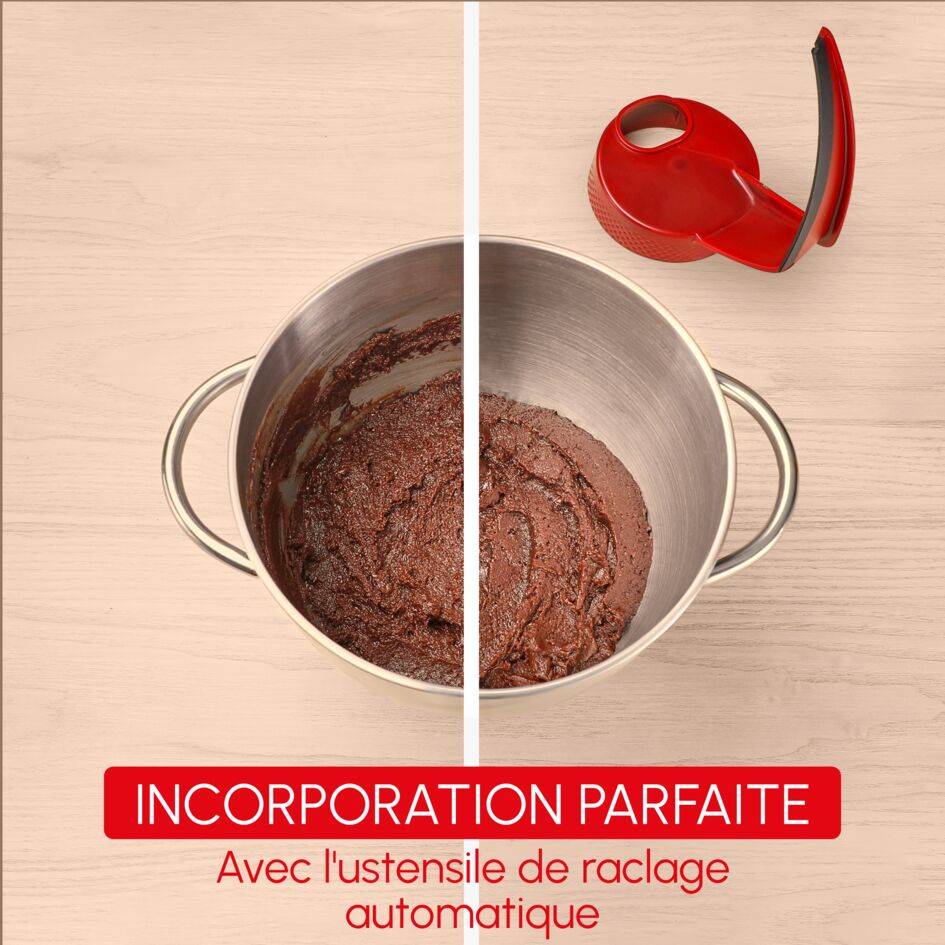 Bake Partner+ QA540BF1 Robot pâtissier - Balance intégré - Kit d'accessoires BAKEGOOD - 1100W - 4,6L