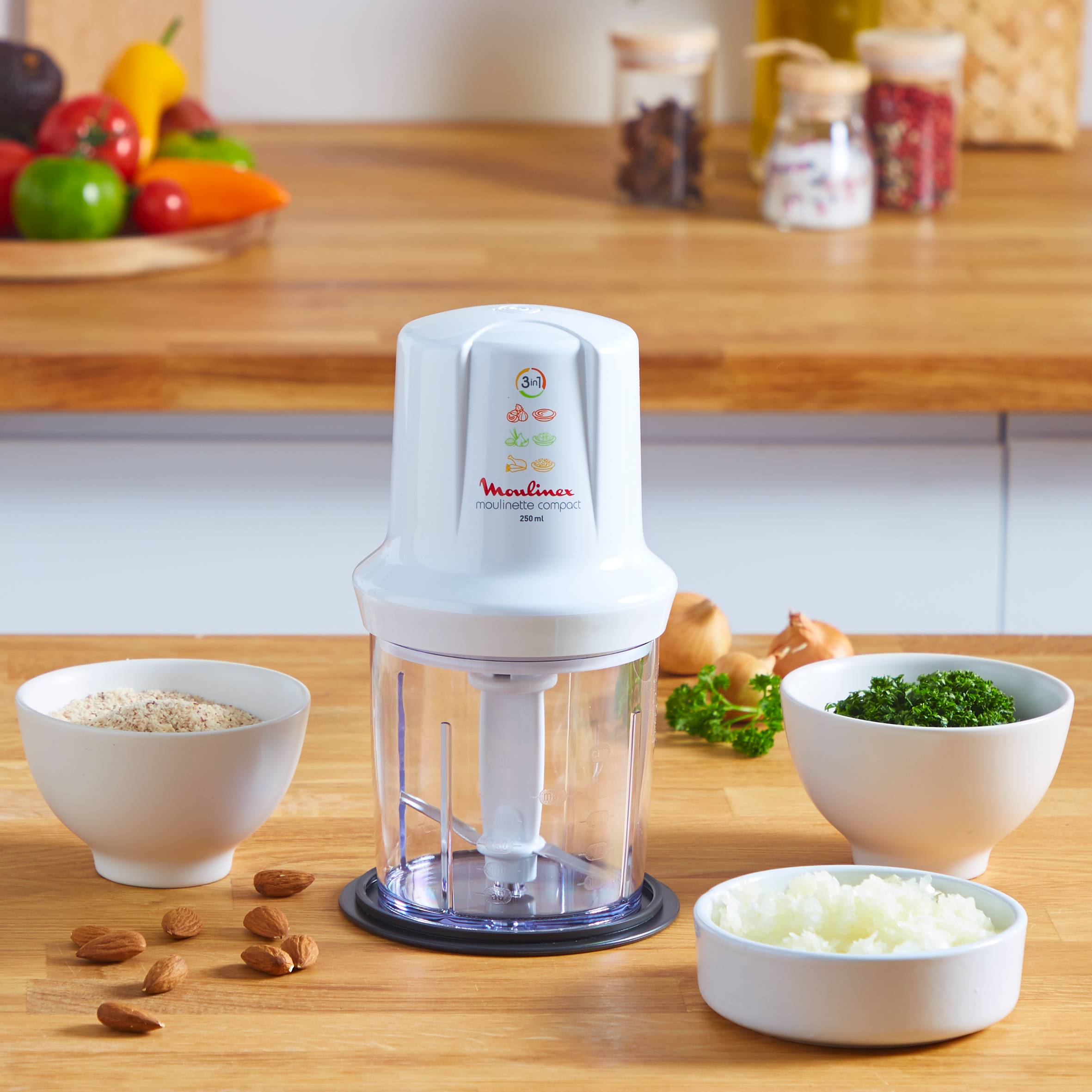 Moulinette DJ305110 Hachoir - 350W - 3 fonctions