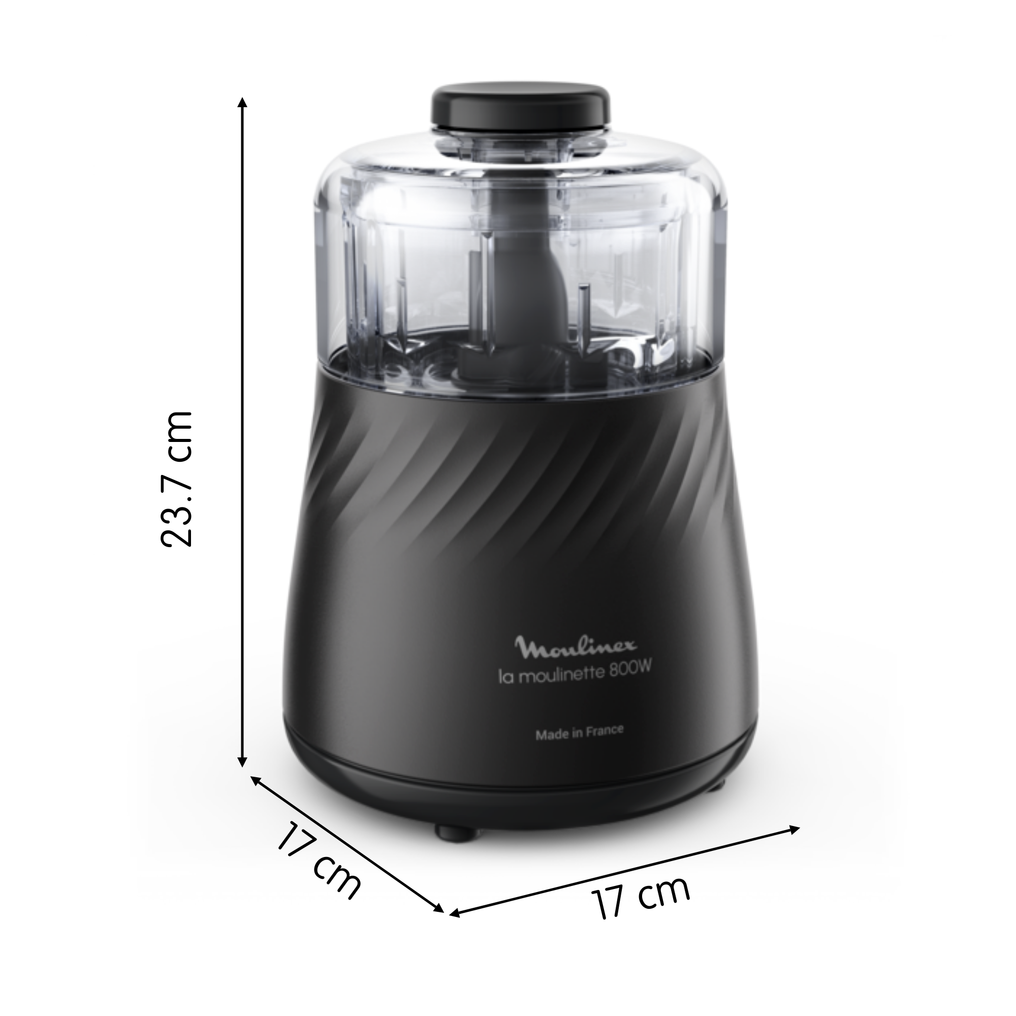 La Moulinette Eco Respect DP710810 Hachoir - 800W - 4 fonctions