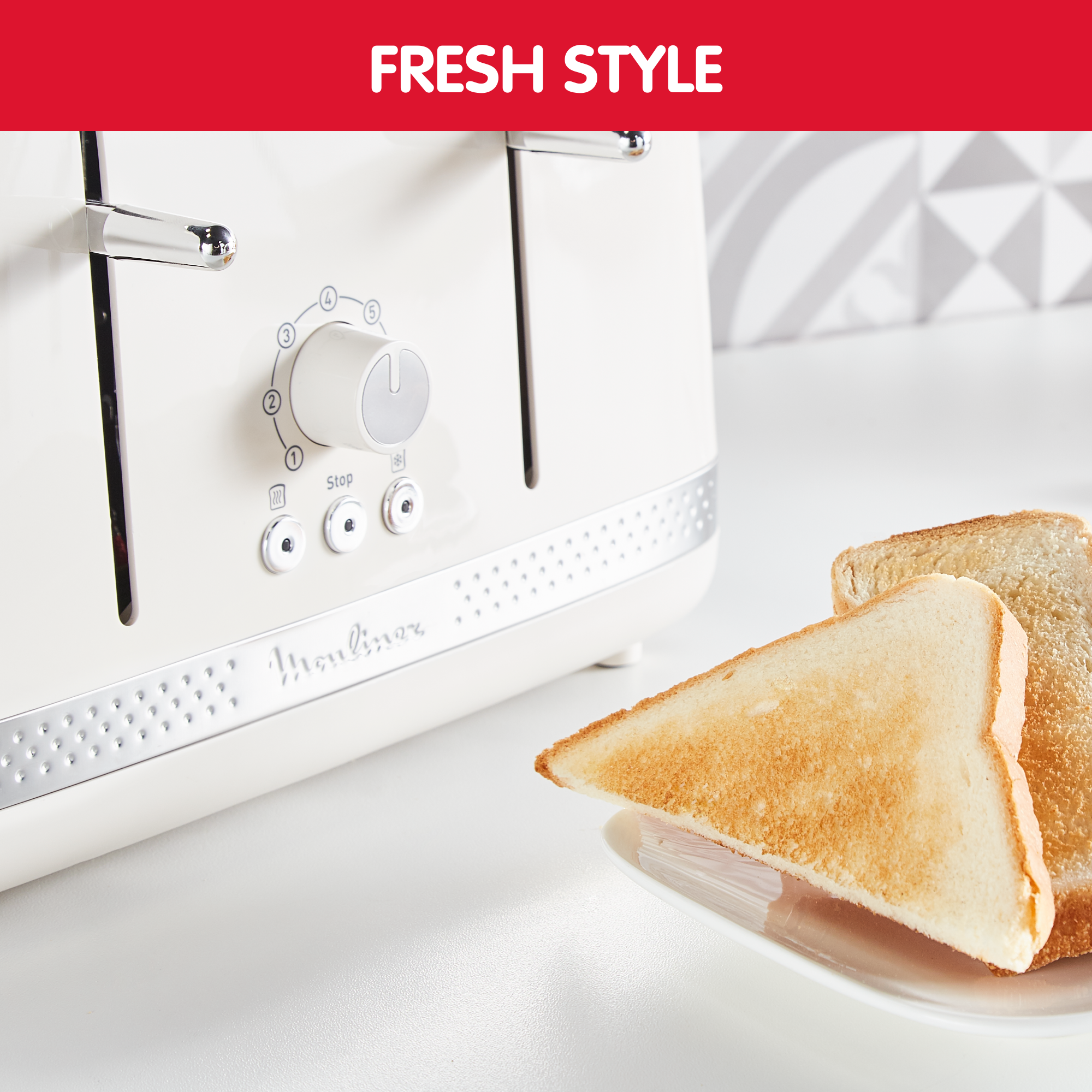 Soleil LT305A10 Broodrooster - 4 korte sleuven