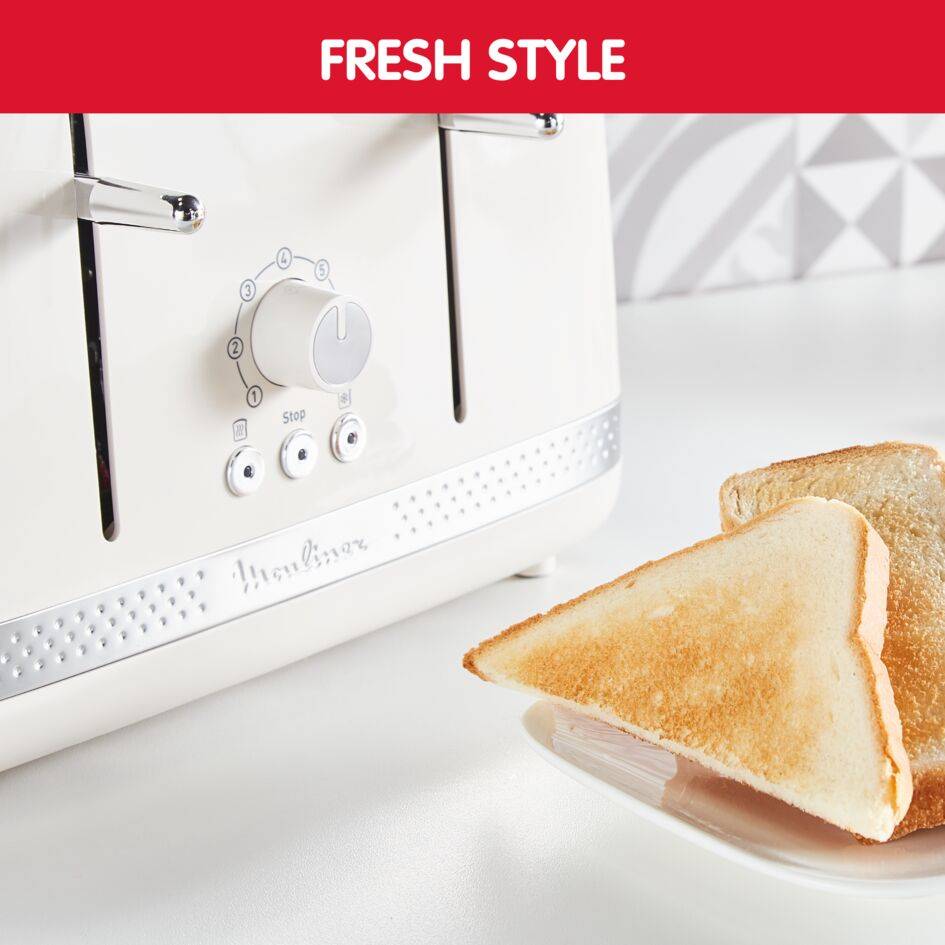 Soleil LT305A10 Grille-pain - 4 fentes courtes