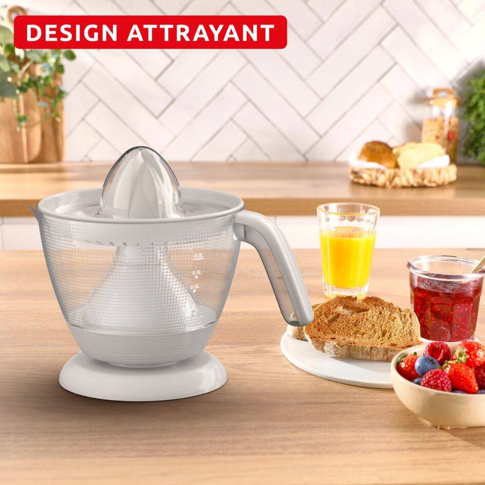 Morning Cutris - Presse-agrumes électrique PC2M0BE0 - 800 ML - 2 filtres