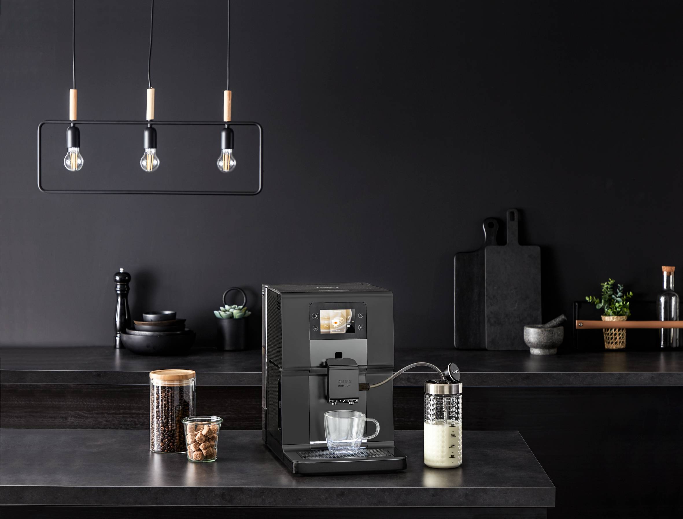 Intuition Preference+ EA875U10 Machine à Espresso automatique à grains - 15 recettes de café - 3L