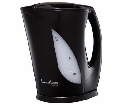 bouilloire principio noir glossy