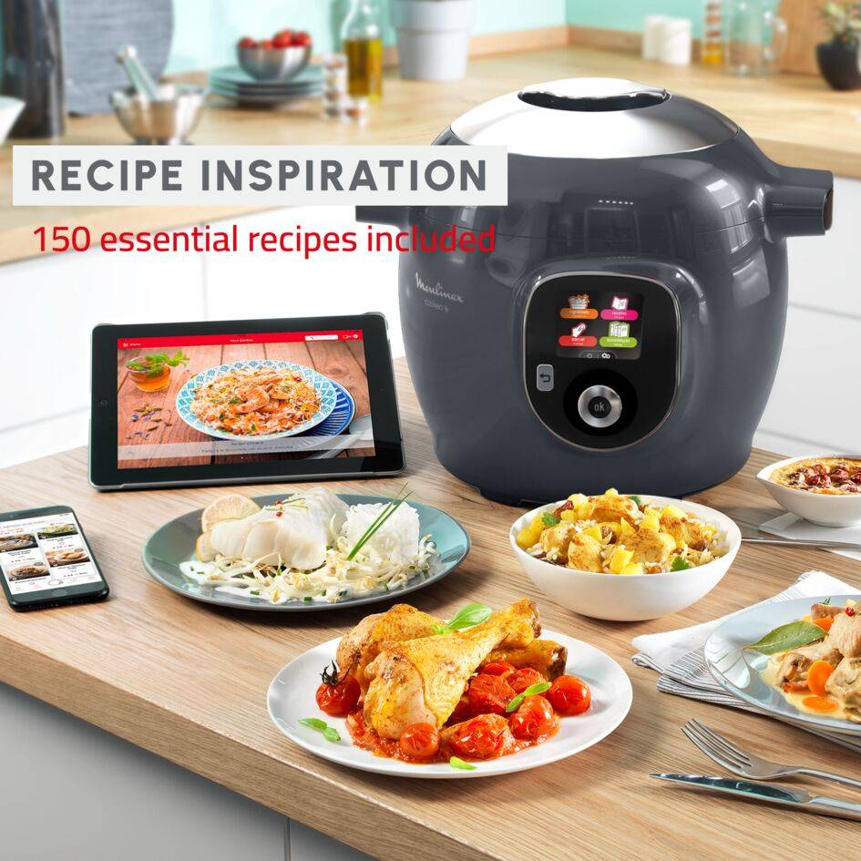 Cookeo+ CE851HF0 Intelligente hogedruk multicooker - 6 programma's - 150 recepten