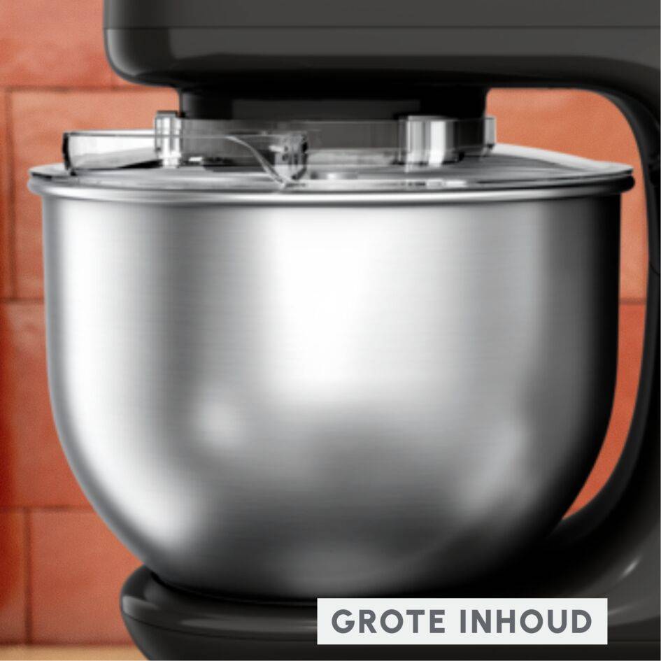 Bake Essential standmixer, 4,8 L kom, bakset, 800 W