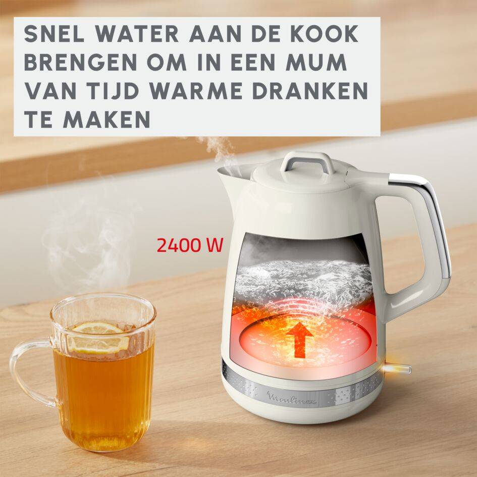 Soleil BY355AE0 Waterkoker - 1,7 L - Temperatuurregeling