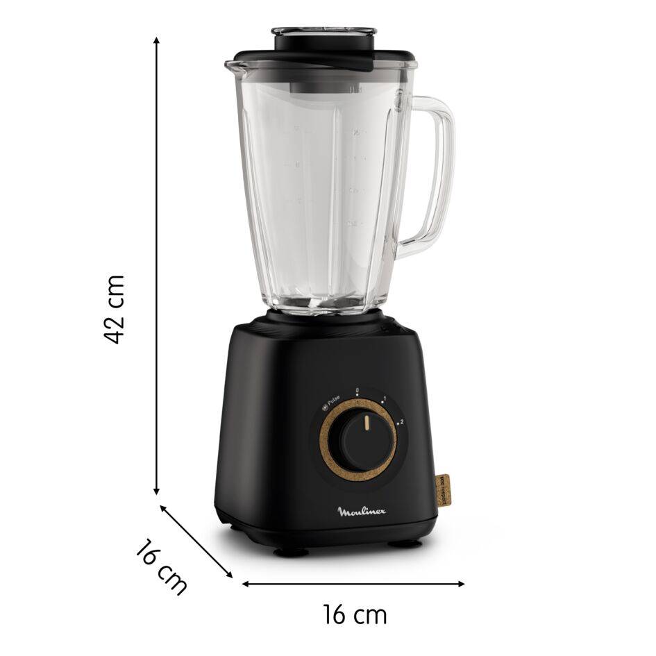 Intention LM46EN10 Blender - 800W - 3 snelheden - 1,75L