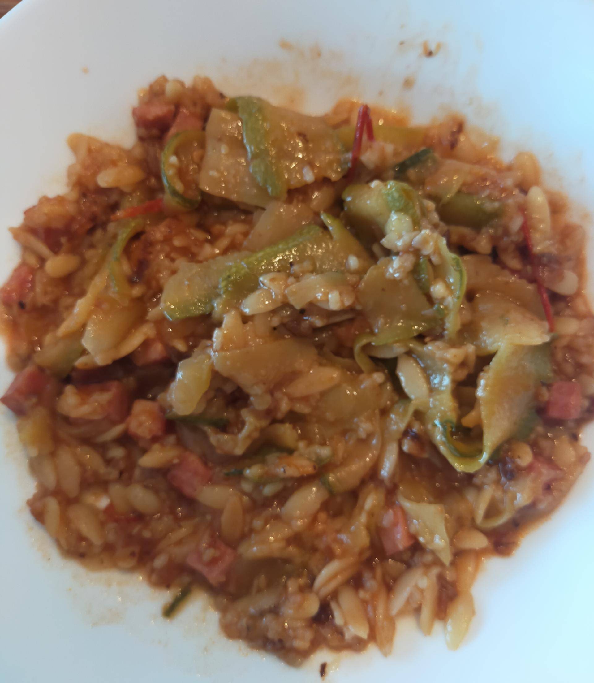 Tagliatelles de courgettes avec un mélange de cereales - Recepten Cookeo V3 | Moulinex