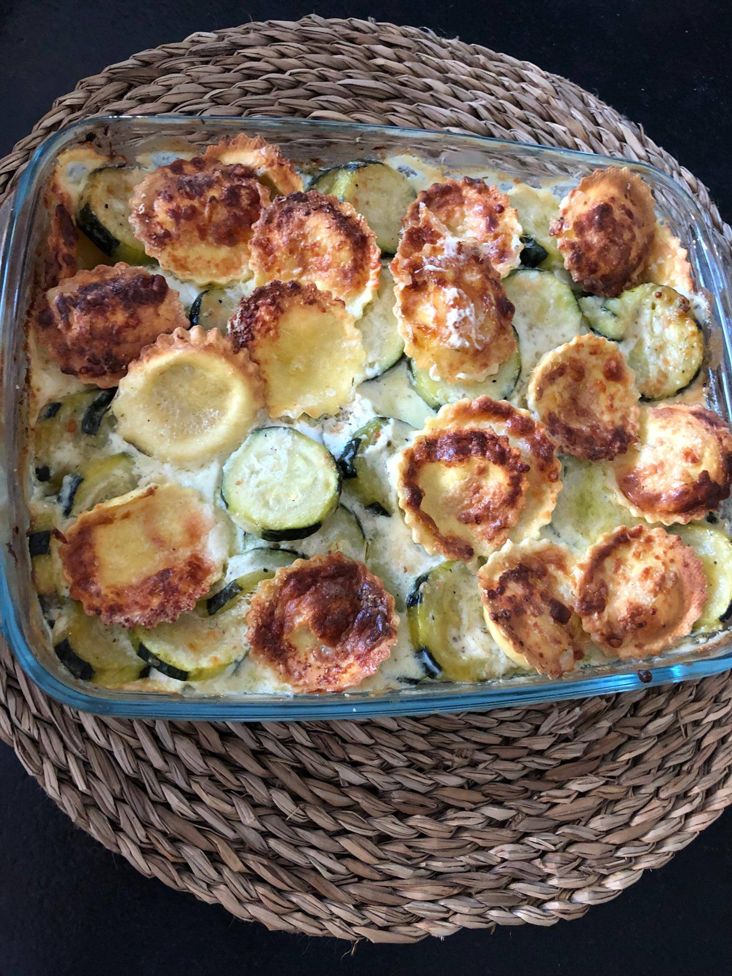 Gratin de ravioles aux courgettes - Recepten Companion | Moulinex